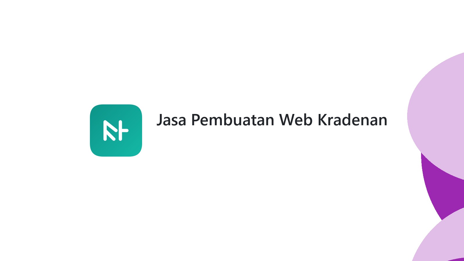 Jasa Pembuatan Web Kradenan