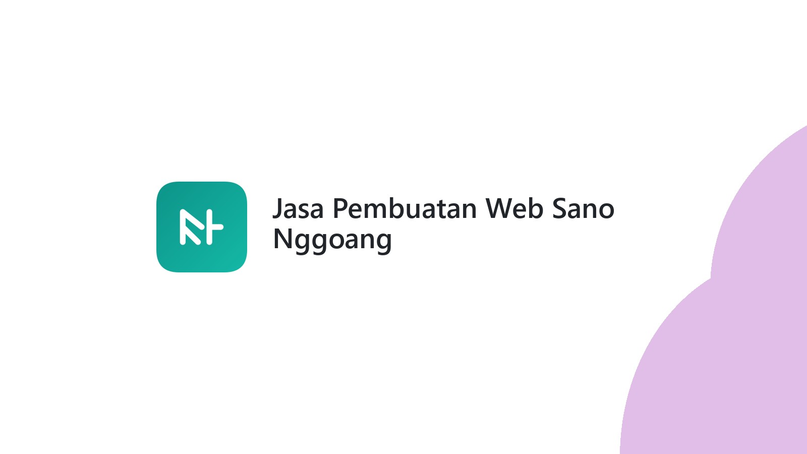 Jasa Pembuatan Web Sano Nggoang