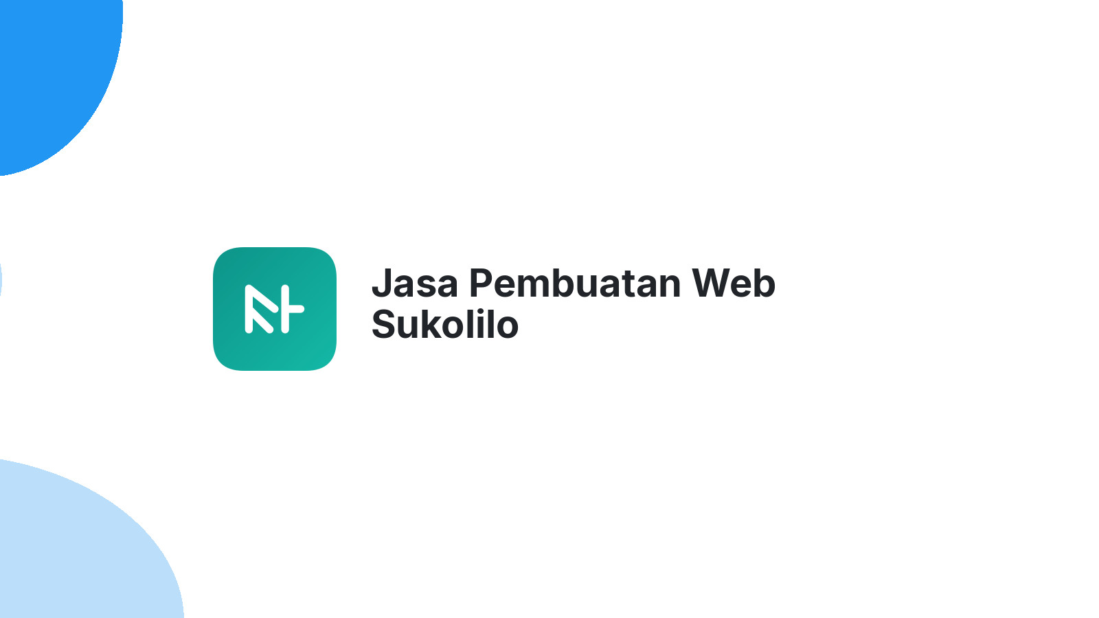 Jasa Pembuatan Web Sukolilo