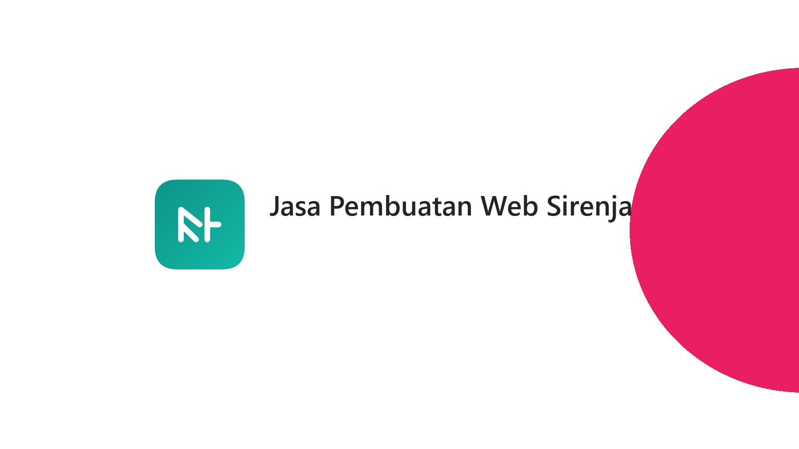 Jasa Pembuatan Web Sirenja