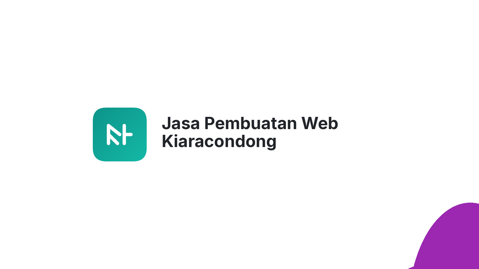 Jasa Pembuatan Web Kiaracondong
