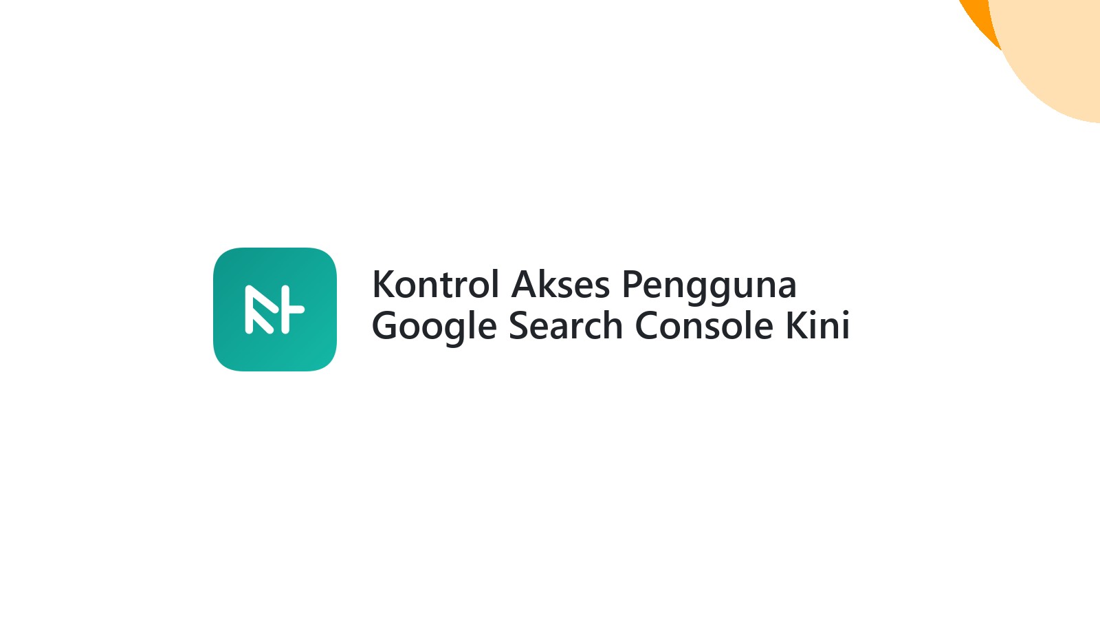 Kontrol Akses Pengguna Google Search Console Kini Lebih Rinci