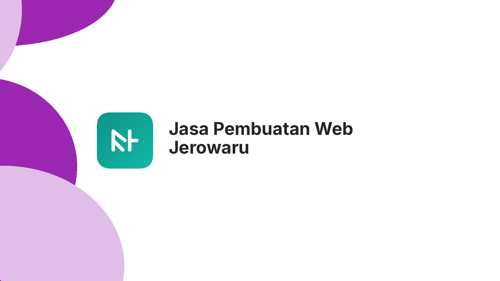Jasa Pembuatan Web Jerowaru