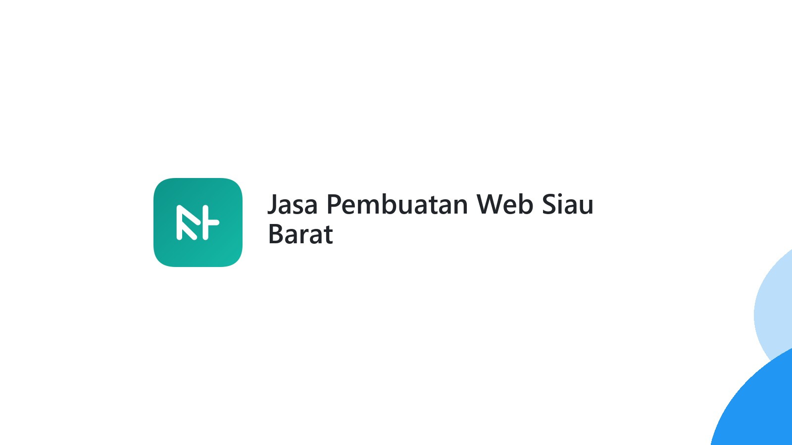 Jasa Pembuatan Web Siau Barat