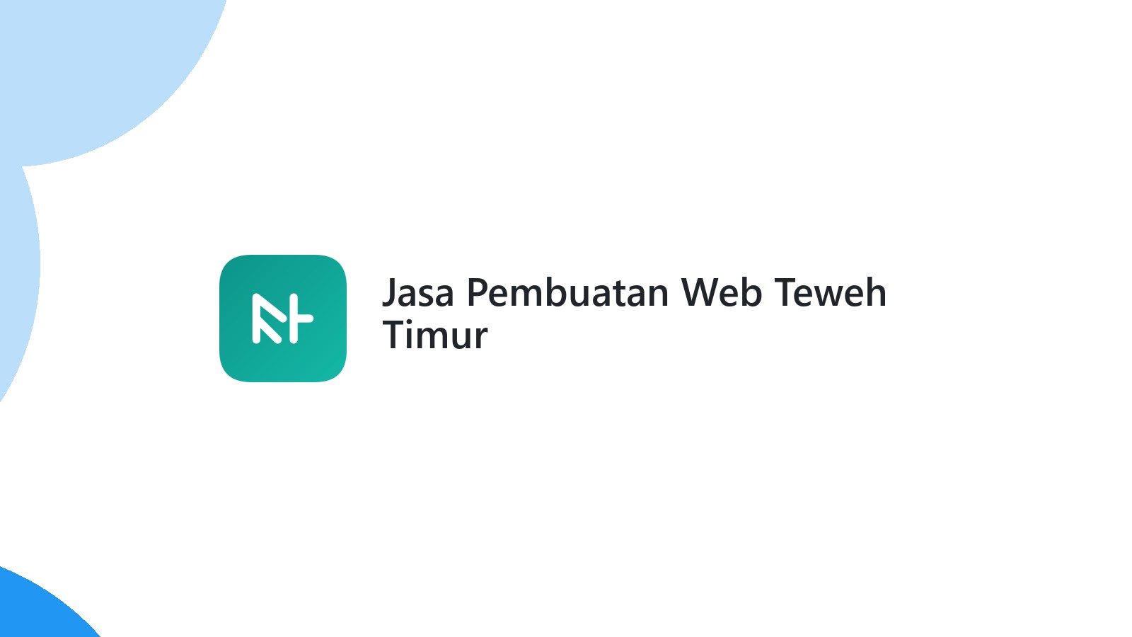 Jasa Pembuatan Web Teweh Timur