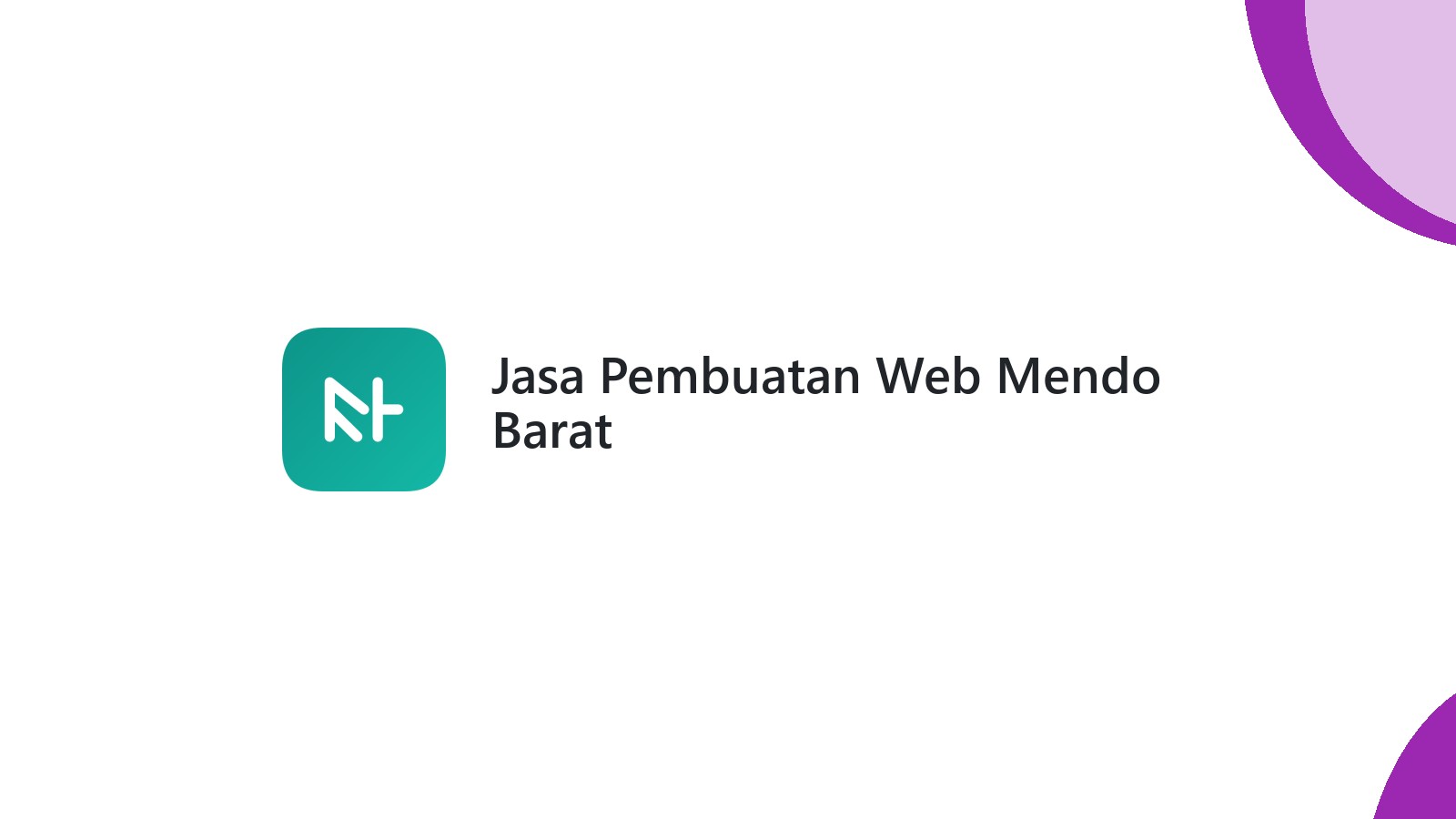 Jasa Pembuatan Web Mendo Barat