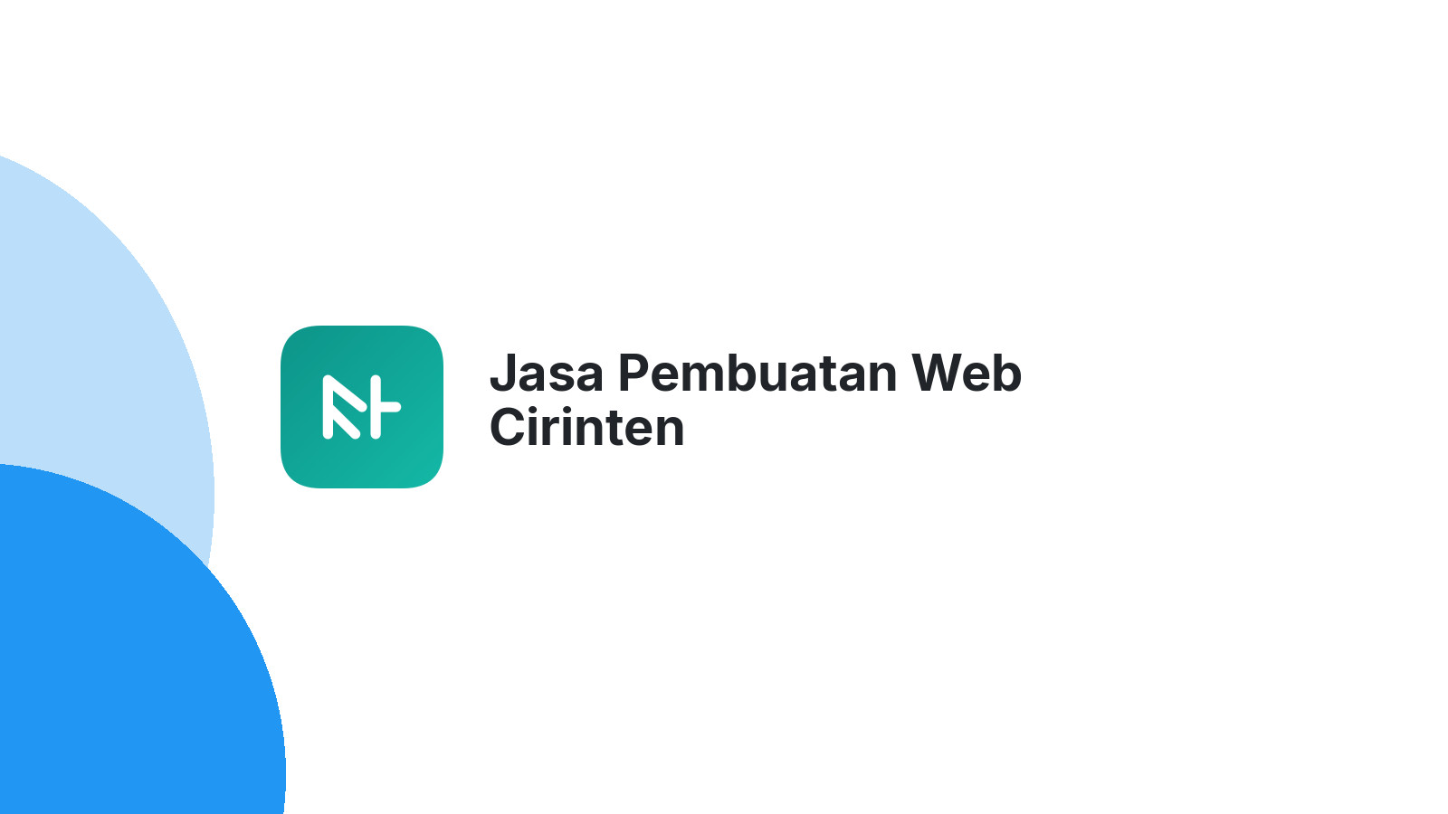 Jasa Pembuatan Web Cirinten