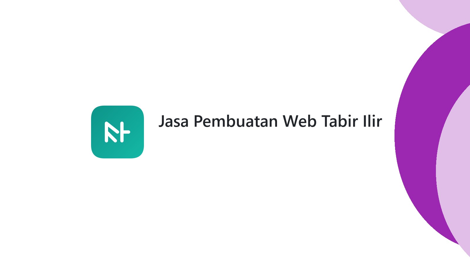 Jasa Pembuatan Web Tabir Ilir