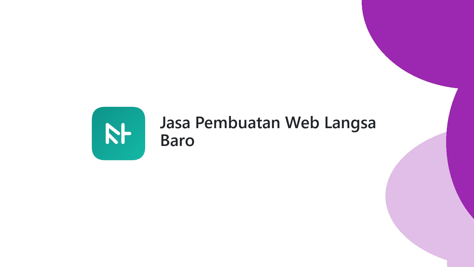 Jasa Pembuatan Web Langsa Baro