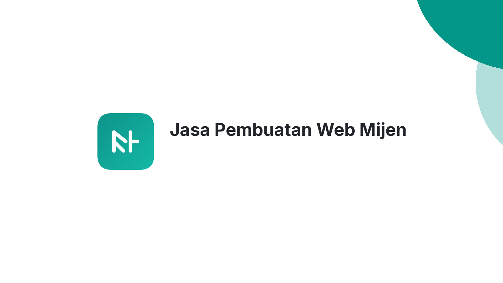 Jasa Pembuatan Web Mijen
