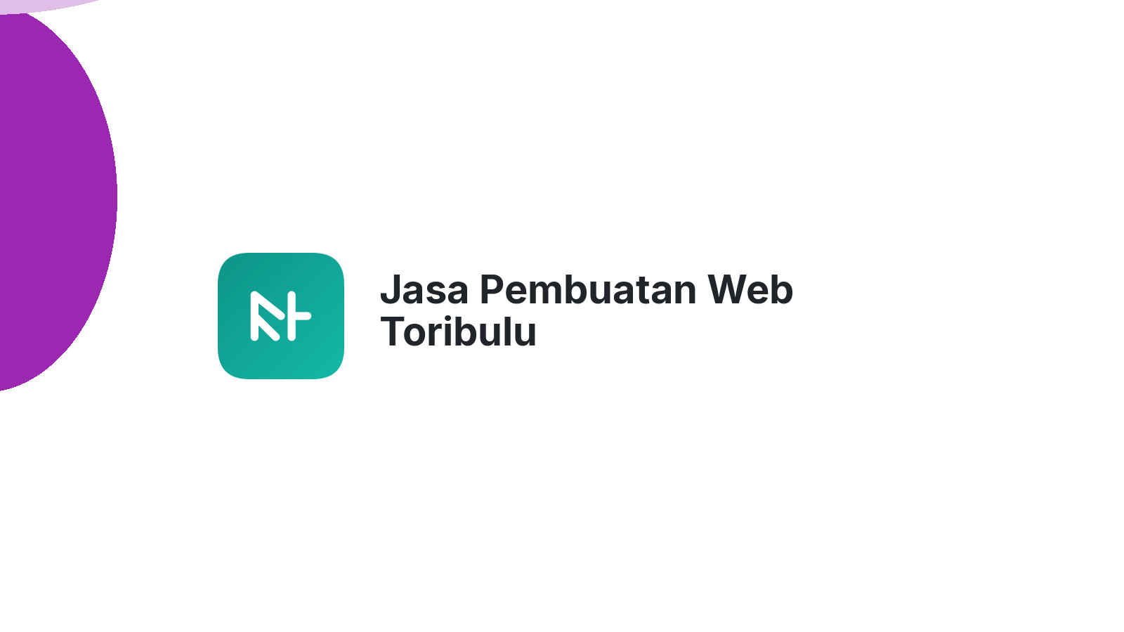 Jasa Pembuatan Web Toribulu