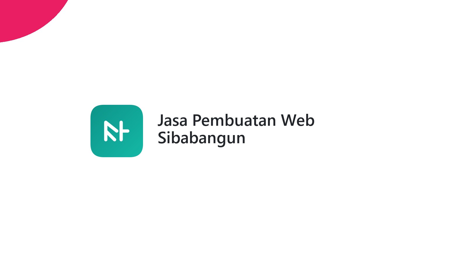 Jasa Pembuatan Web Sibabangun