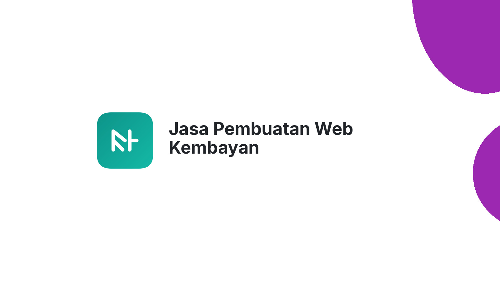 Jasa Pembuatan Web Kembayan