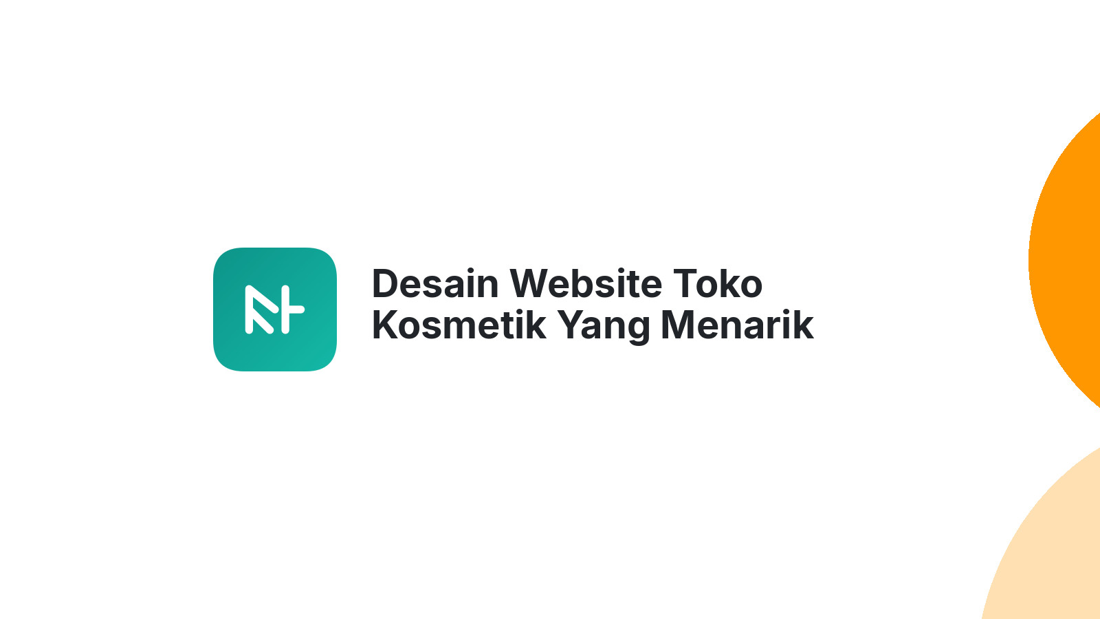 Desain Website Toko Kosmetik Yang Menarik Pembeli