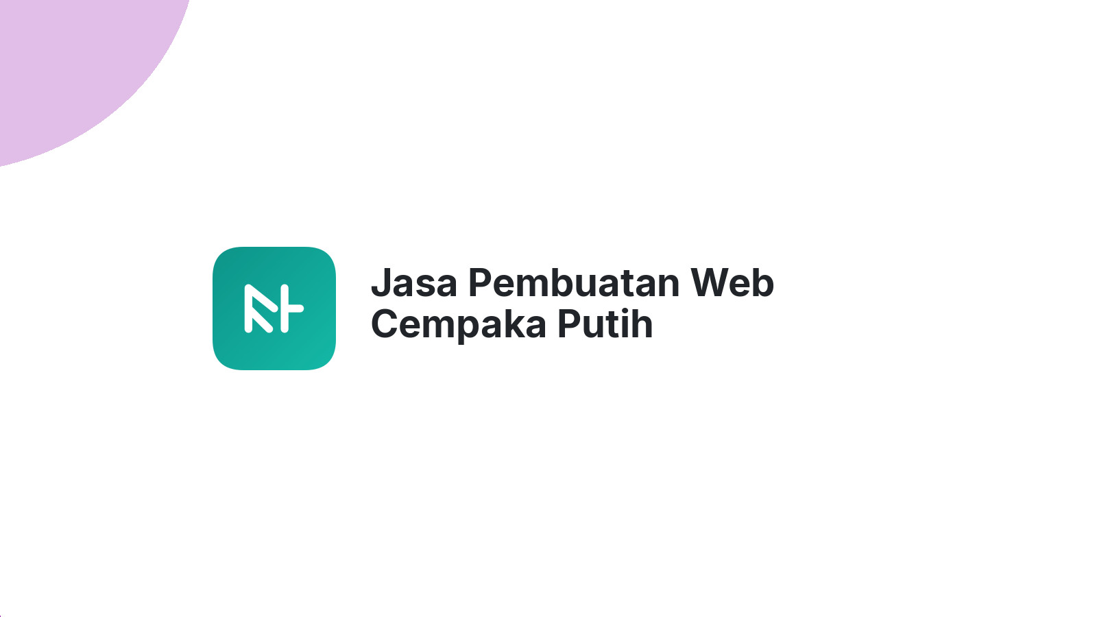 Jasa Pembuatan Web Cempaka Putih