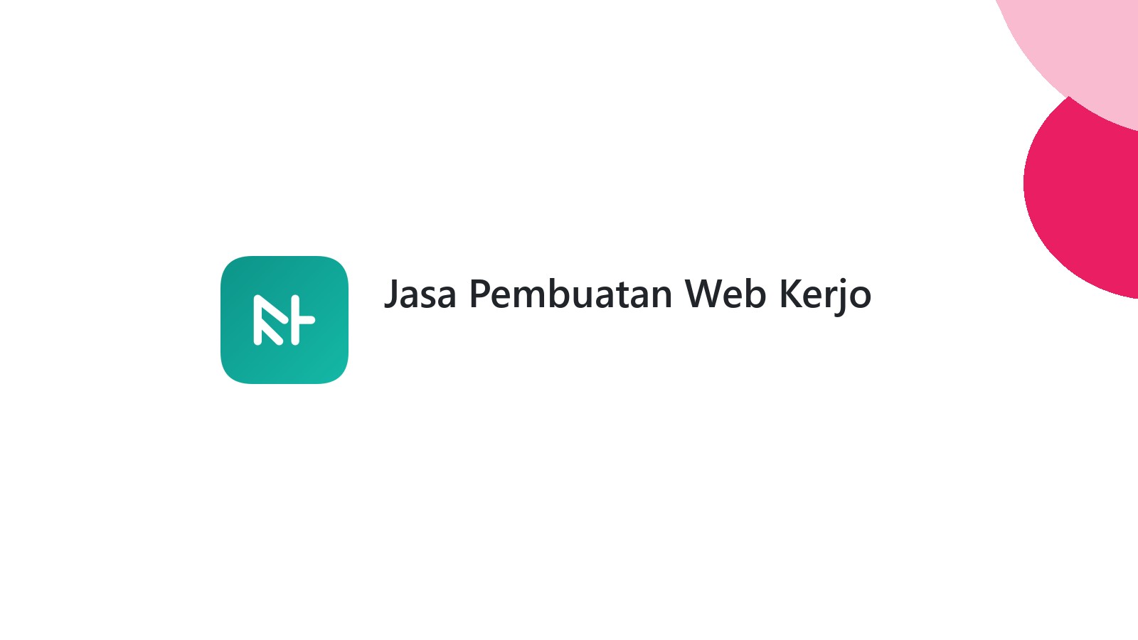 Jasa Pembuatan Web Kerjo