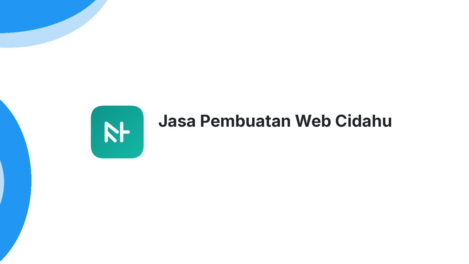 Jasa Pembuatan Web Cidahu