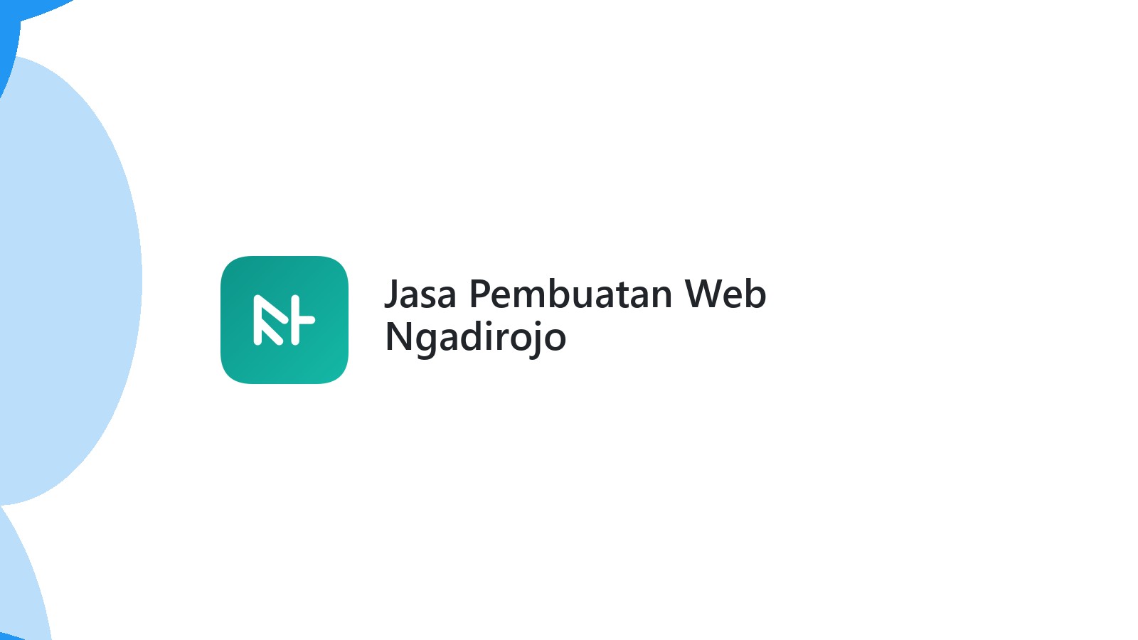 Jasa Pembuatan Web Ngadirojo