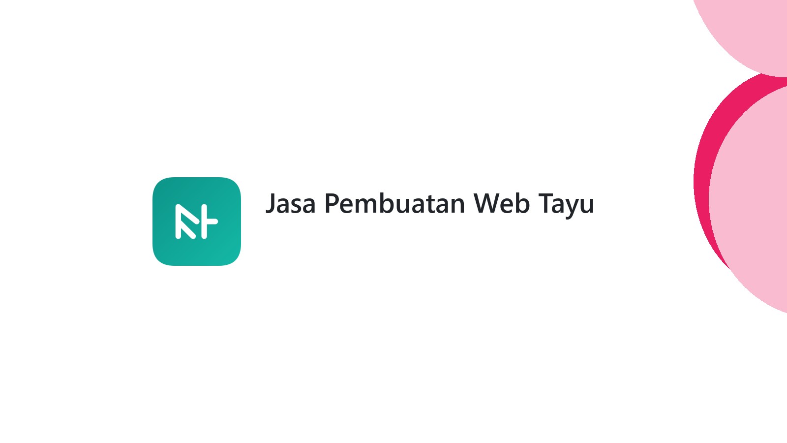 Jasa Pembuatan Web Tayu