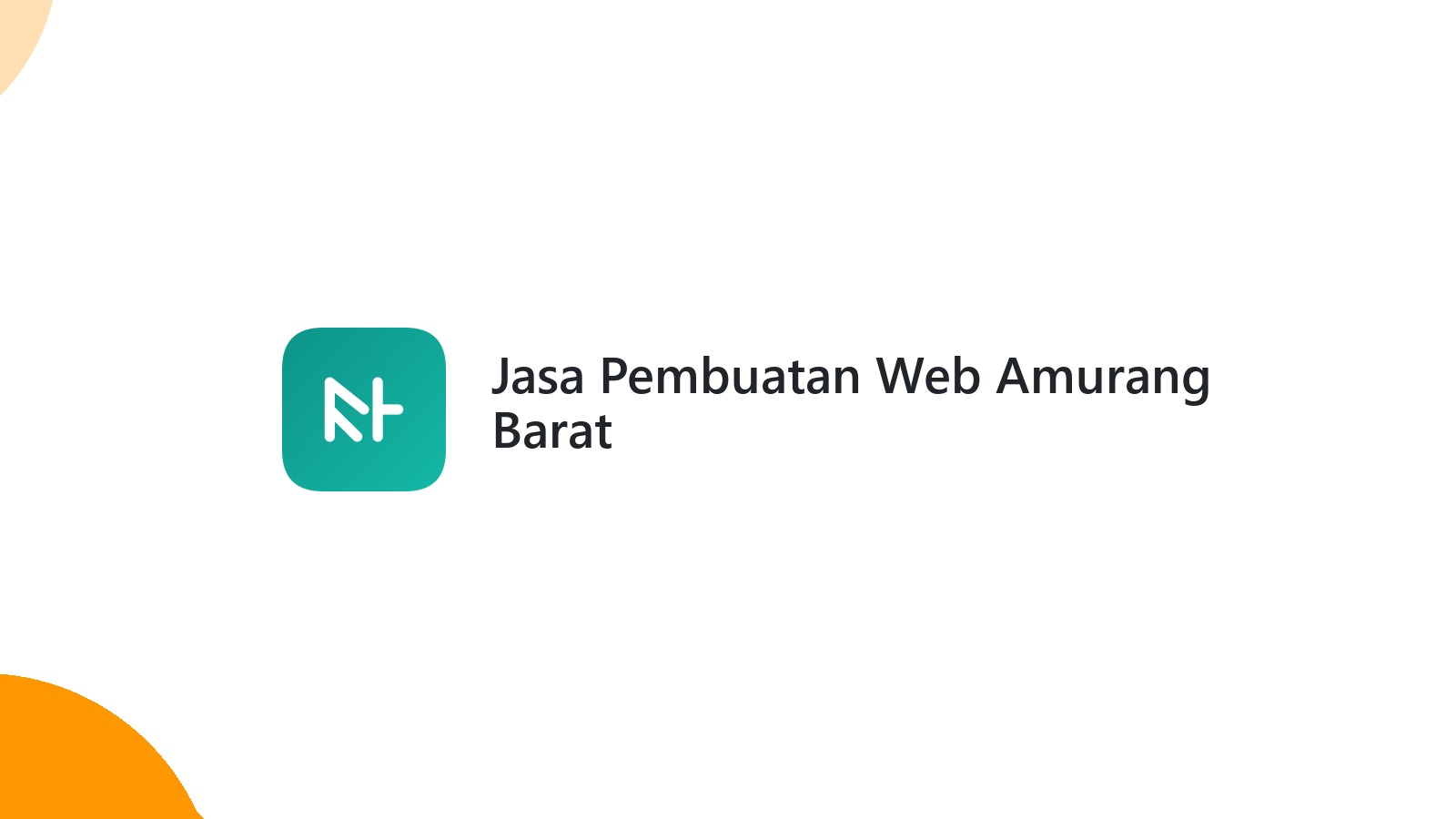 Jasa Pembuatan Web Amurang Barat