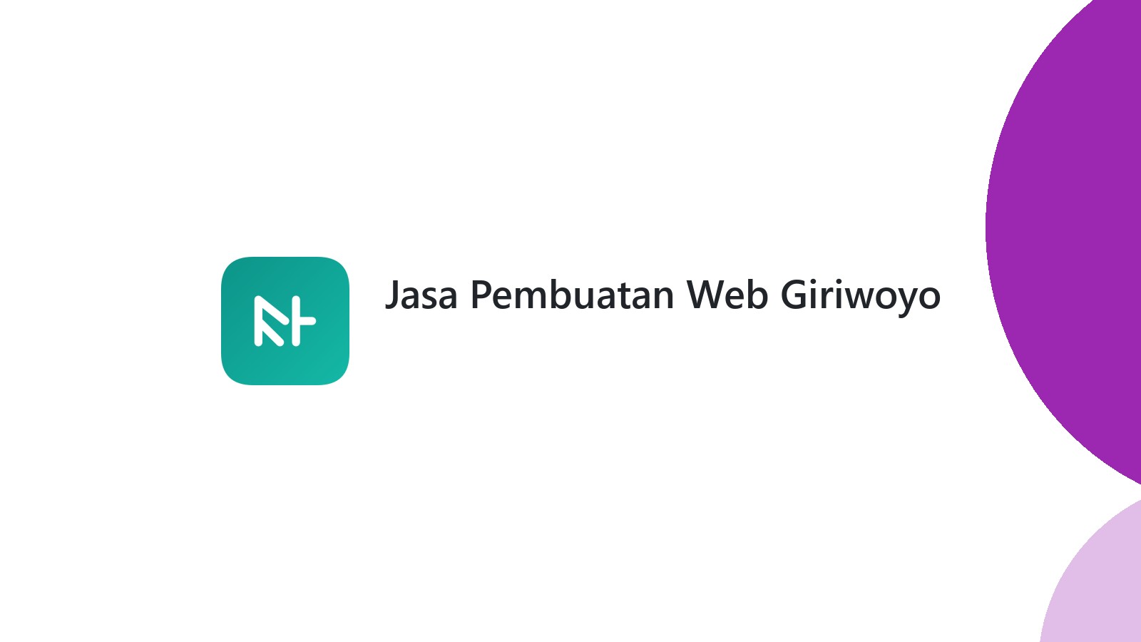 Jasa Pembuatan Web Giriwoyo