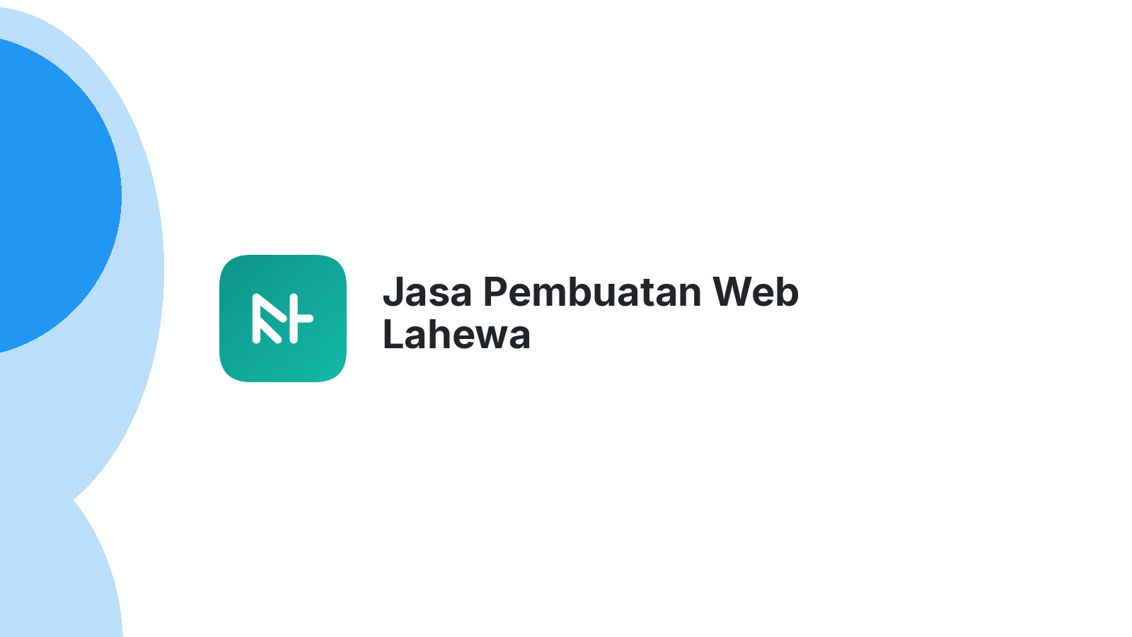 Jasa Pembuatan Web Lahewa
