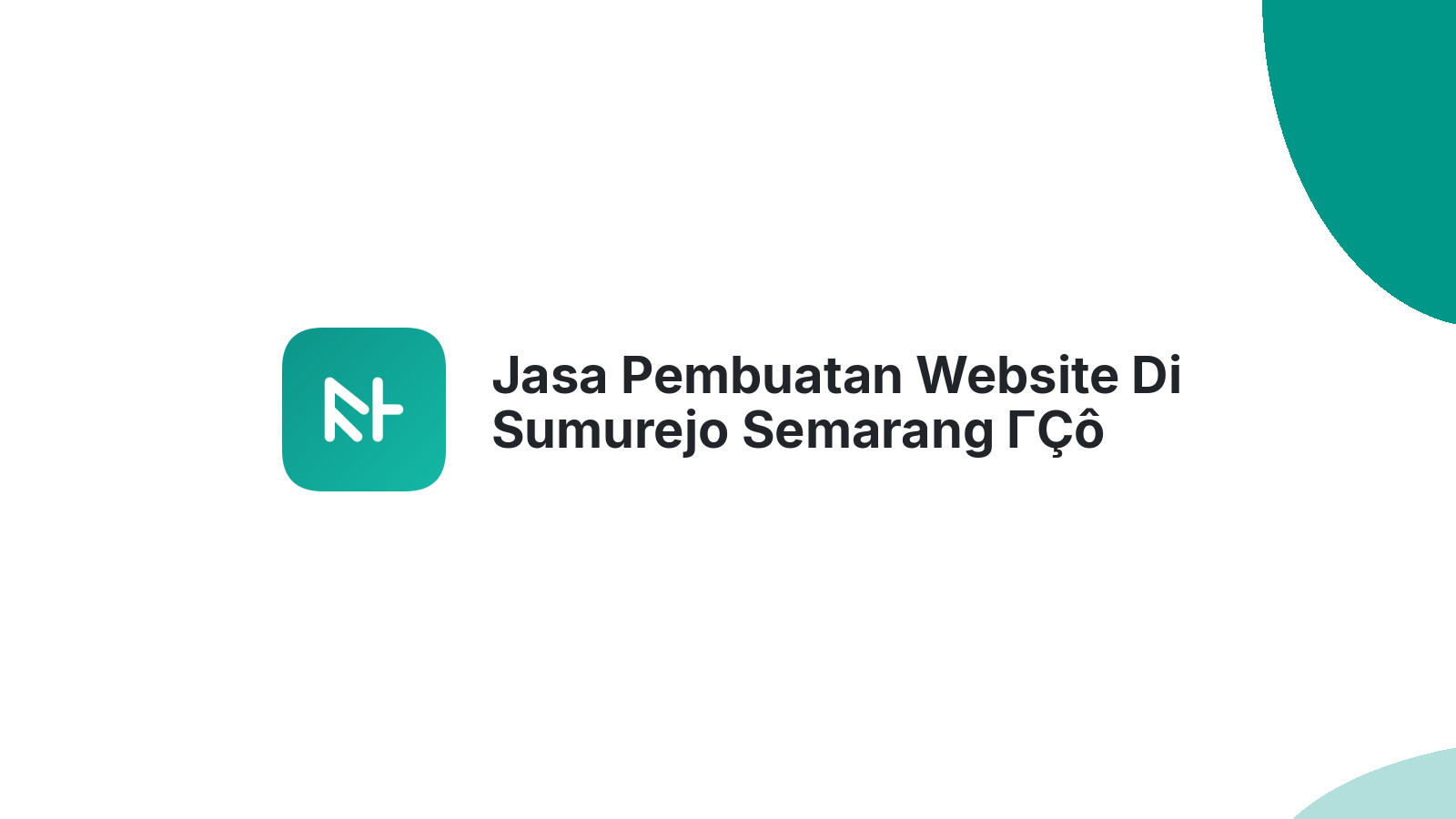 Jasa Pembuatan Website Di Sumurejo Semarang ΓÇô Desain Menarik & SEO Friendly