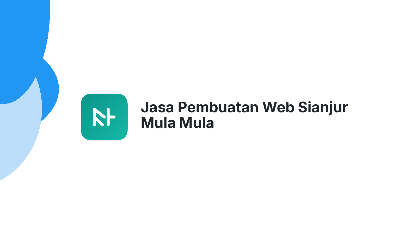 Jasa Pembuatan Web Sianjur Mula Mula