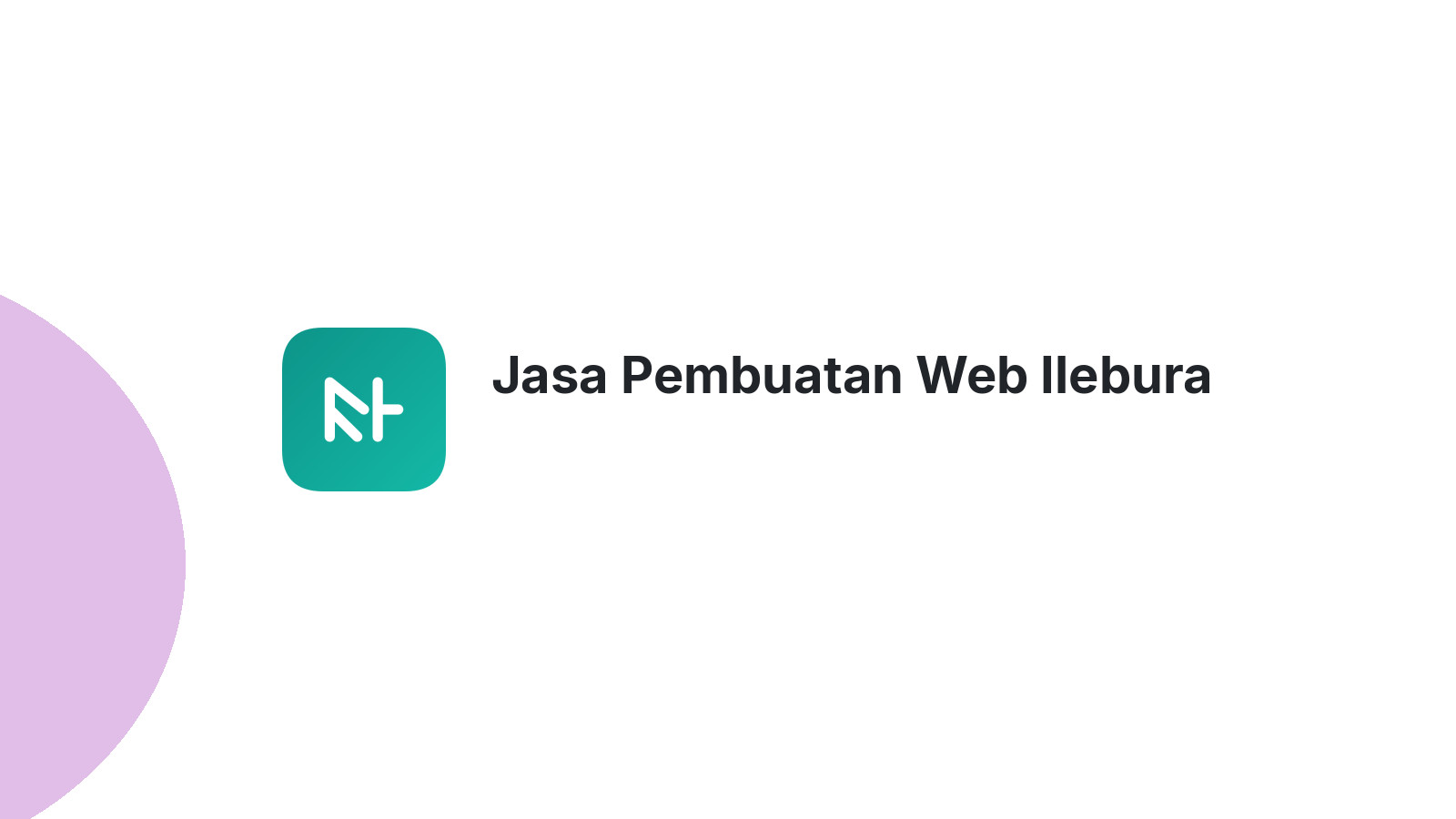Jasa Pembuatan Web Ilebura