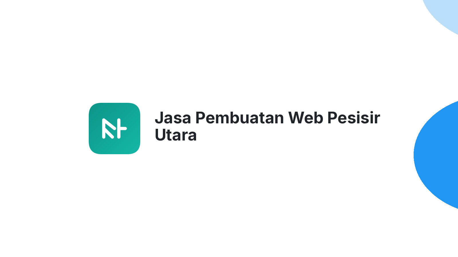 Jasa Pembuatan Web Pesisir Utara