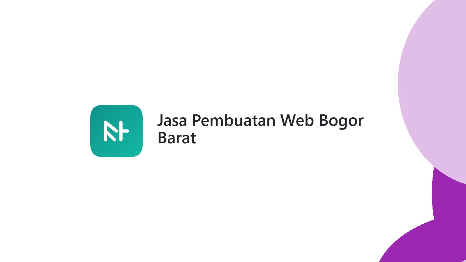 Jasa Pembuatan Web Bogor Barat