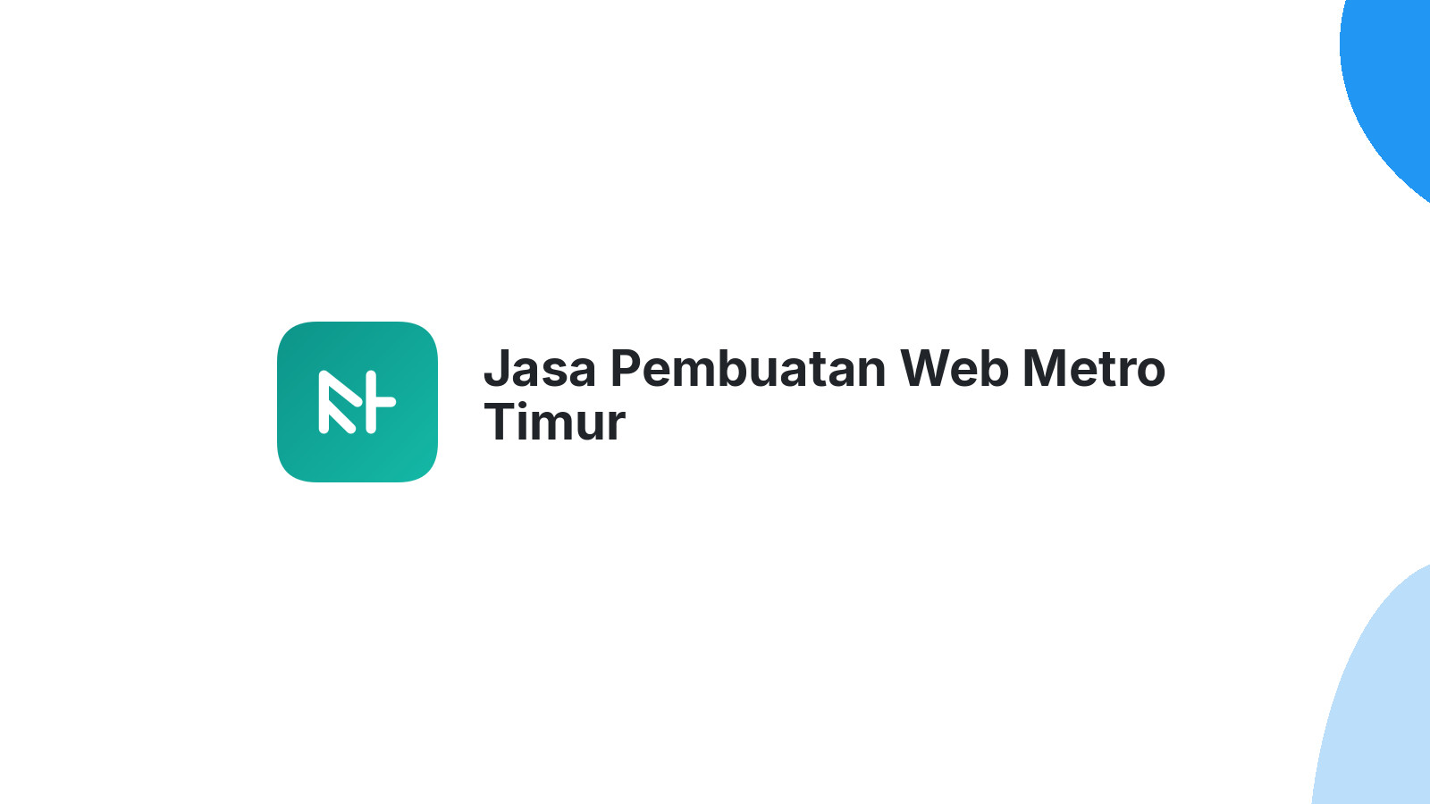 Jasa Pembuatan Web Metro Timur