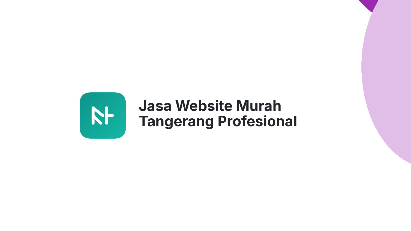 Jasa Website Murah Tangerang Profesional
