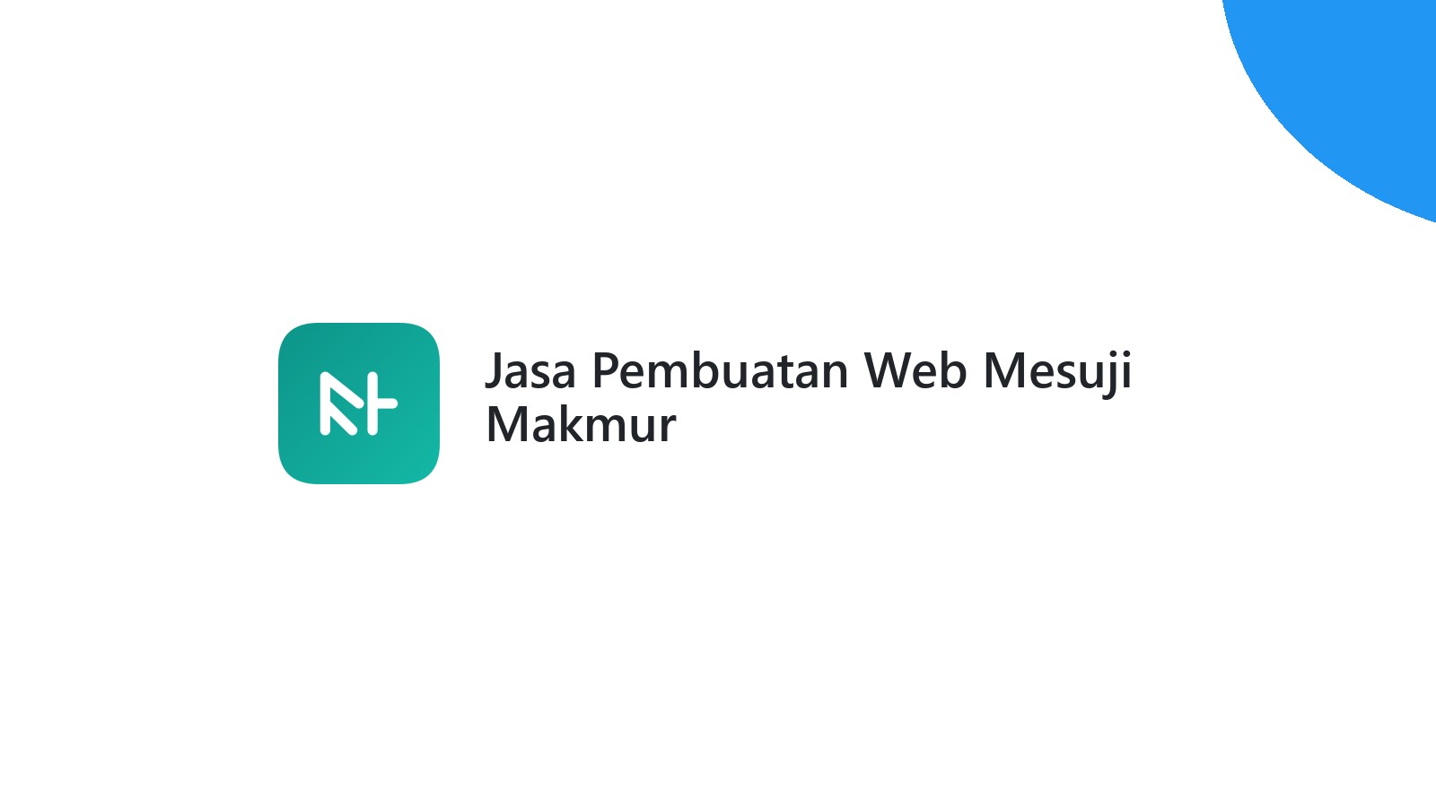 Jasa Pembuatan Web Mesuji Makmur