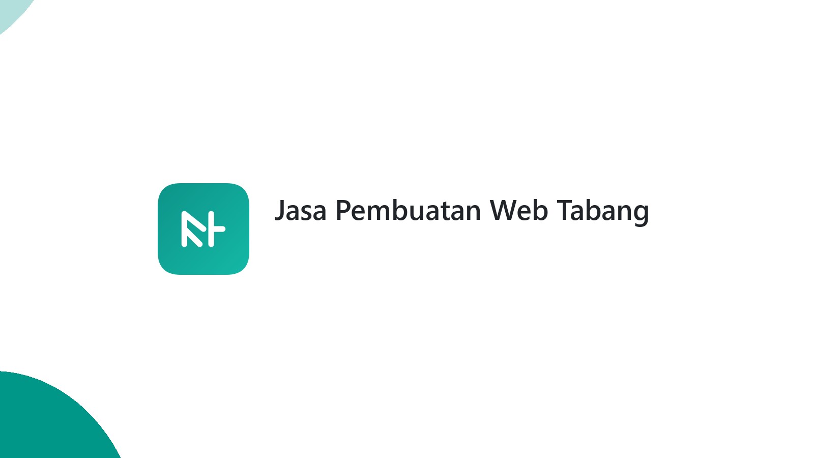 Jasa Pembuatan Web Tabang