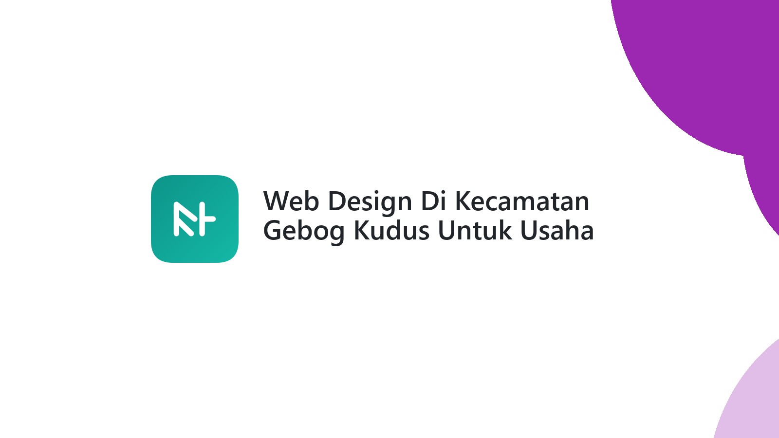 Web Design Di Kecamatan Gebog Kudus Untuk Usaha Toko Online