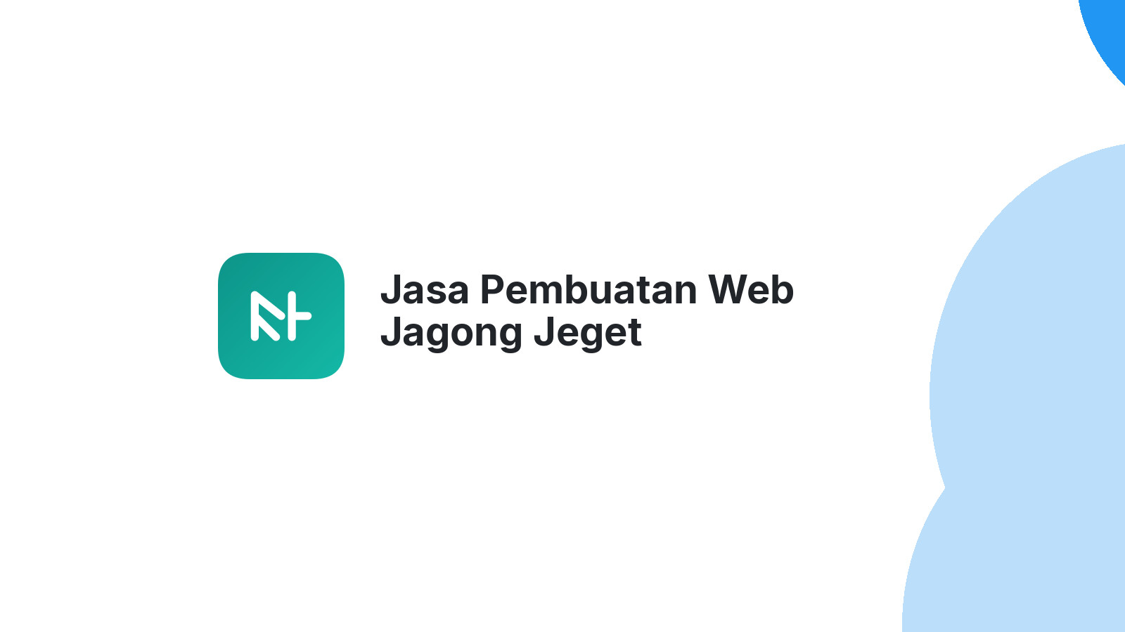 Jasa Pembuatan Web Jagong Jeget