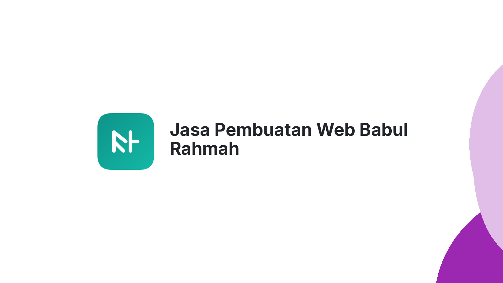 Jasa Pembuatan Web Babul Rahmah