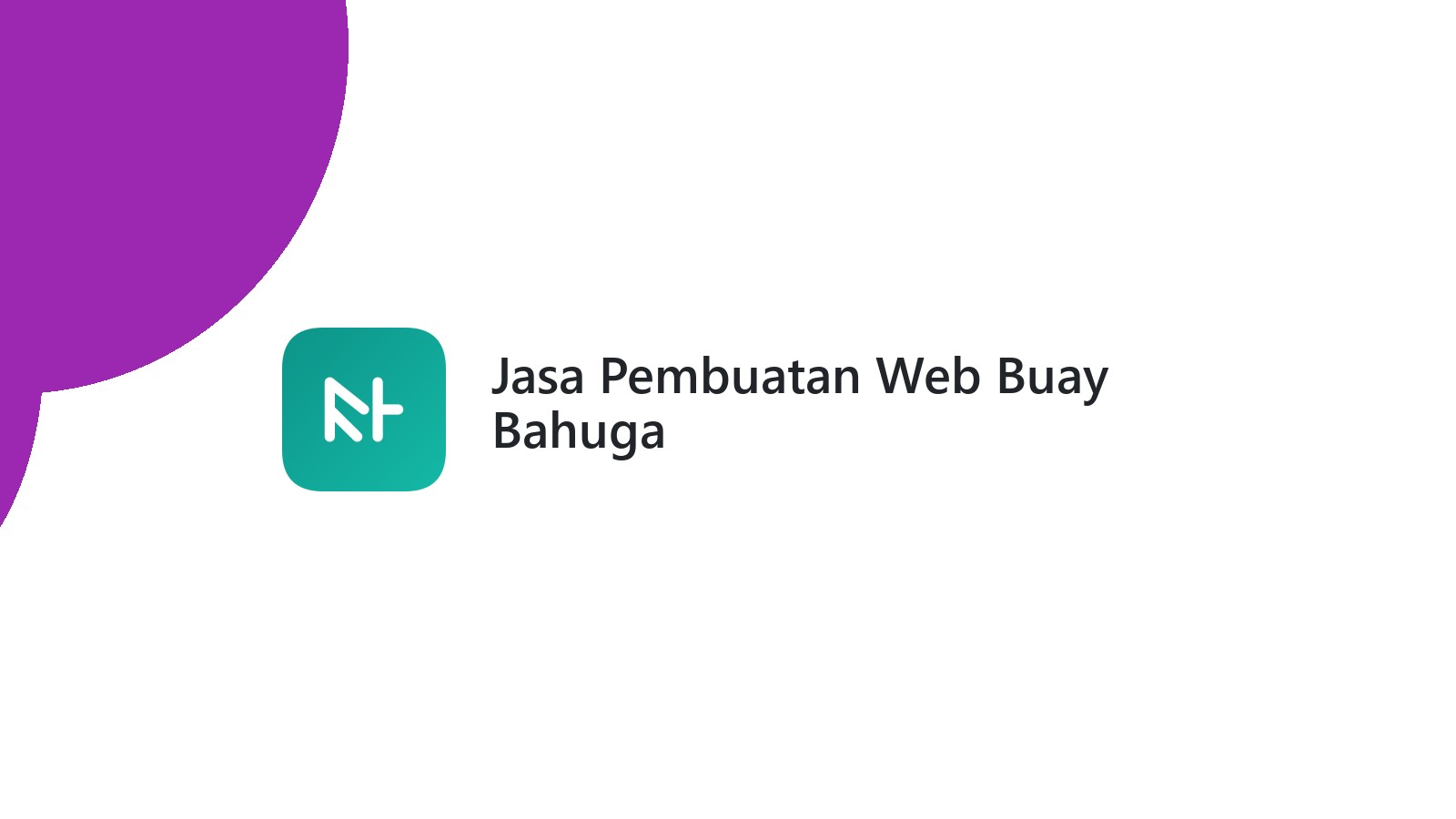 Jasa Pembuatan Web Buay Bahuga