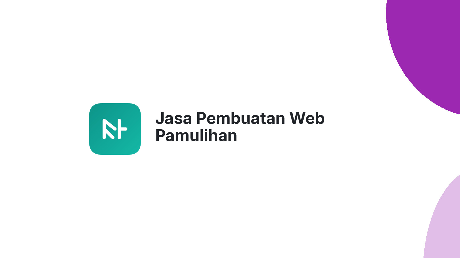 Jasa Pembuatan Web Pamulihan