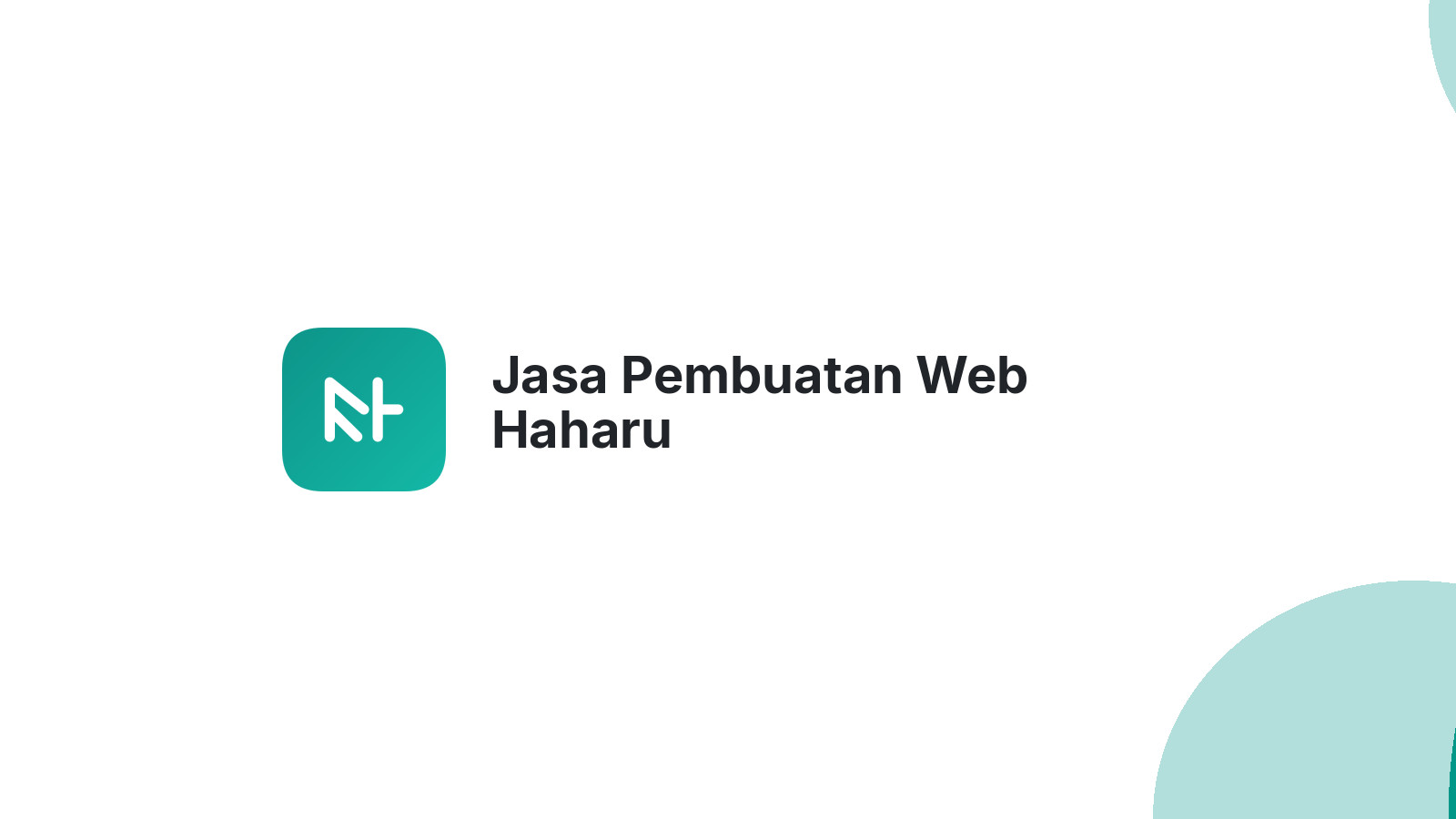 Jasa Pembuatan Web Haharu