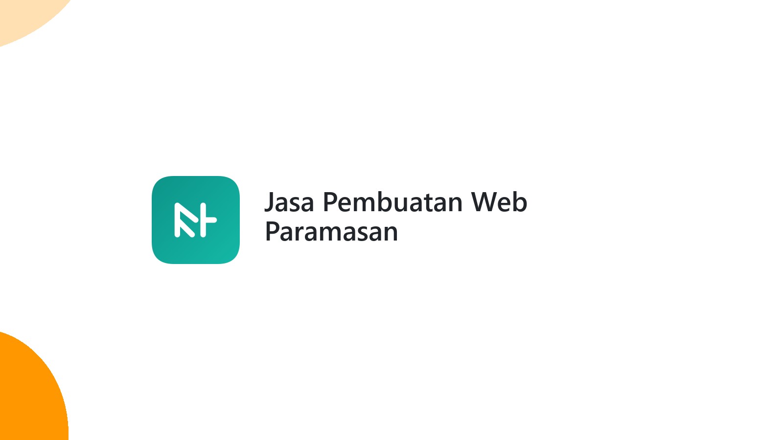 Jasa Pembuatan Web Paramasan