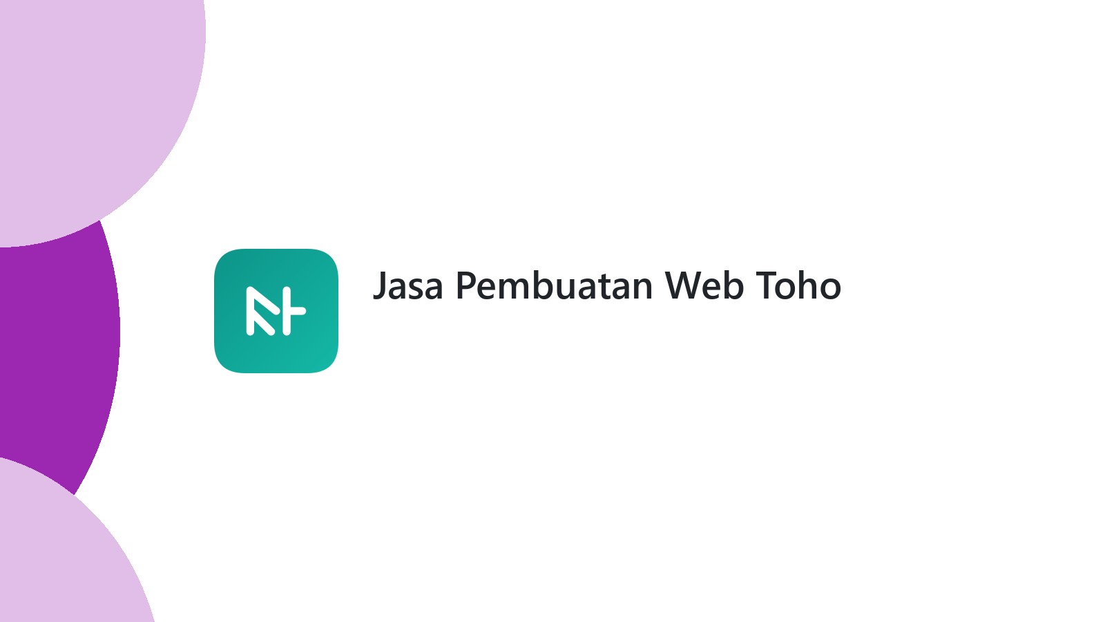 Jasa Pembuatan Web Toho