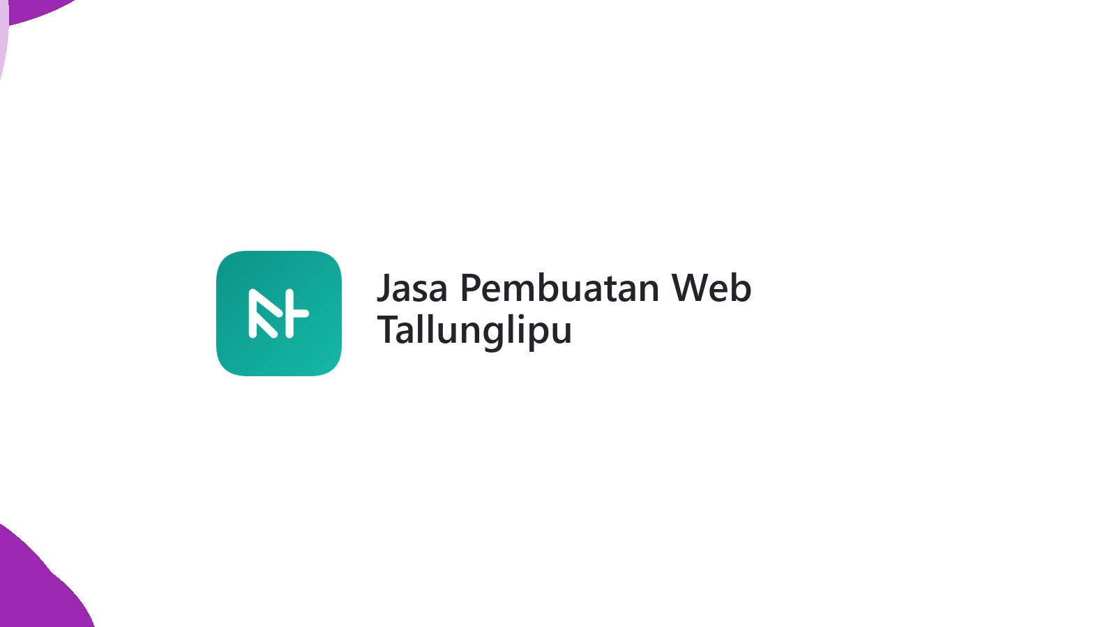 Jasa Pembuatan Web Tallunglipu