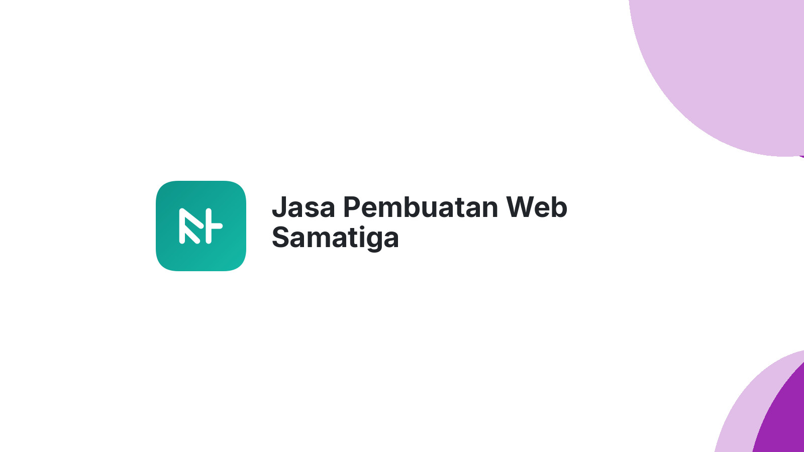 Jasa Pembuatan Web Samatiga