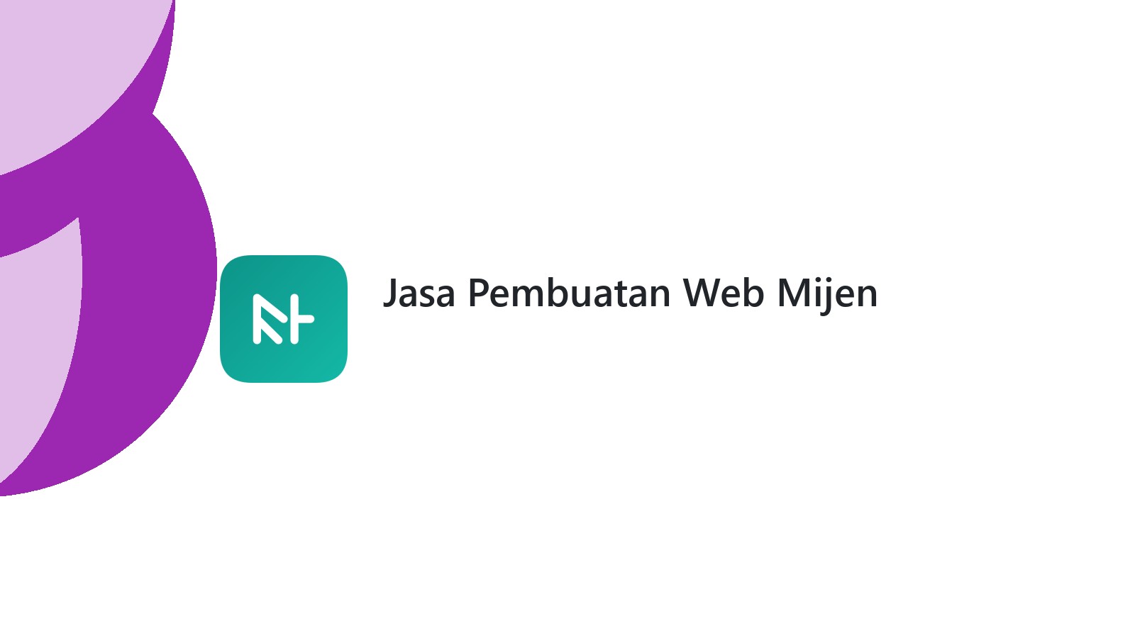 Jasa Pembuatan Web Mijen