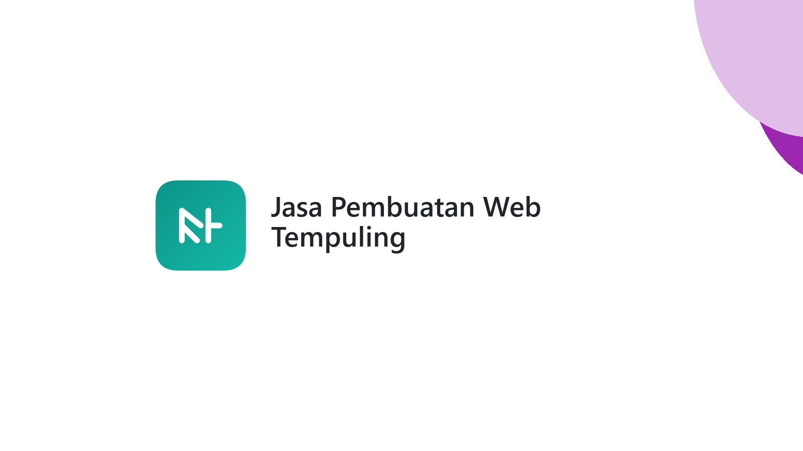 Jasa Pembuatan Web Tempuling