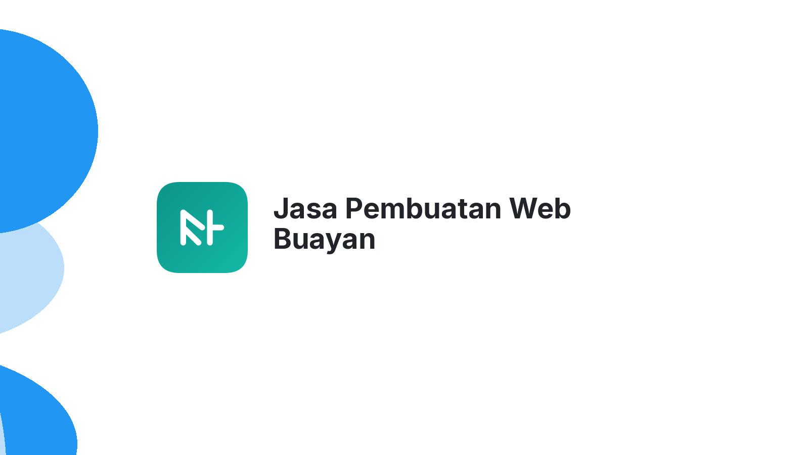 Jasa Pembuatan Web Buayan