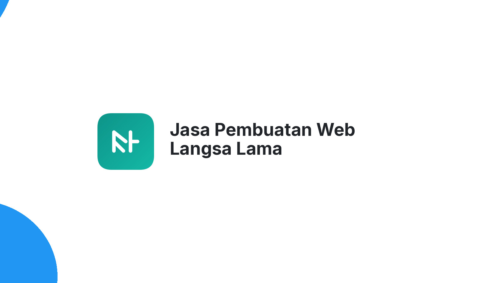 Jasa Pembuatan Web Langsa Lama