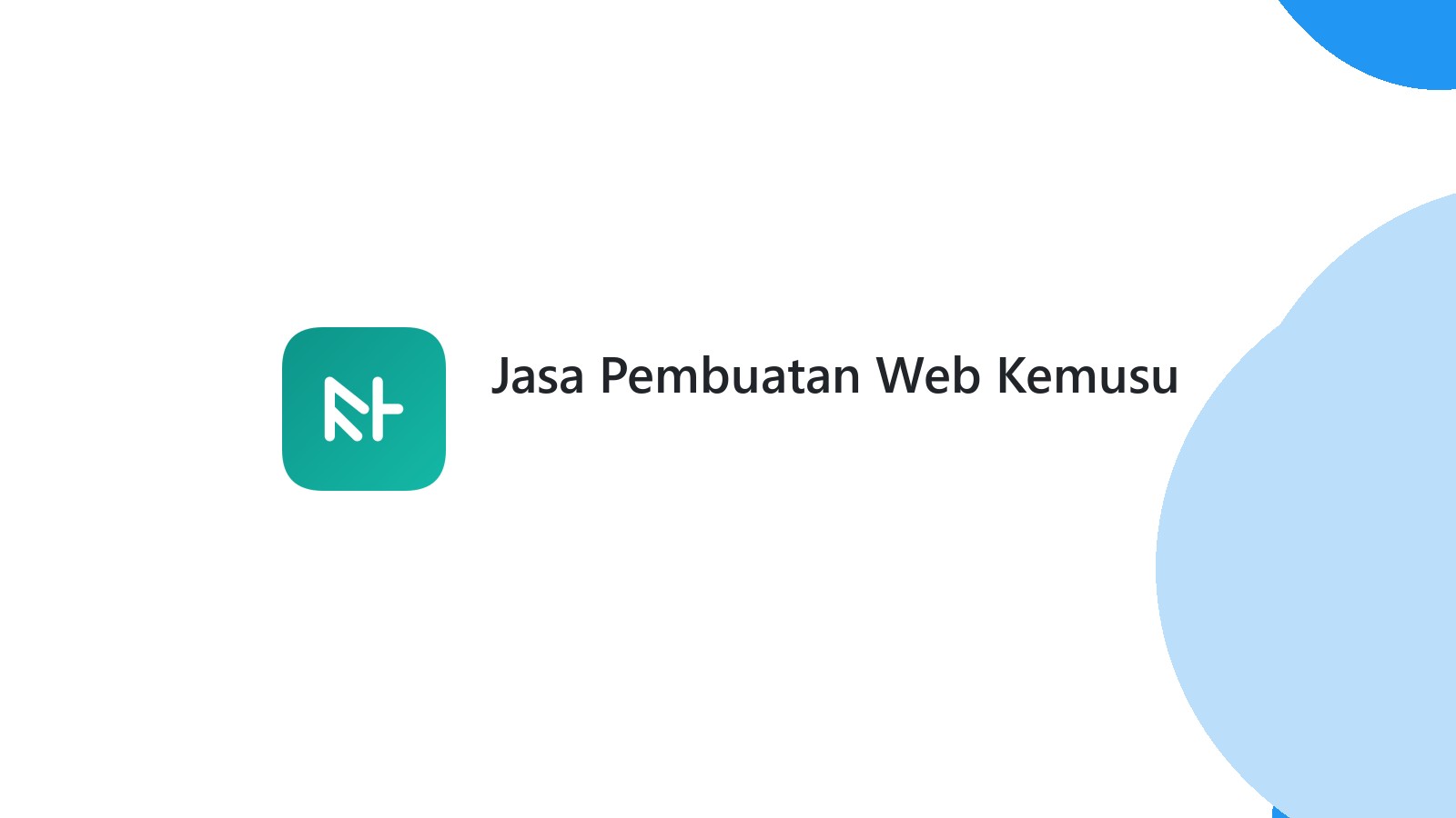 Jasa Pembuatan Web Kemusu